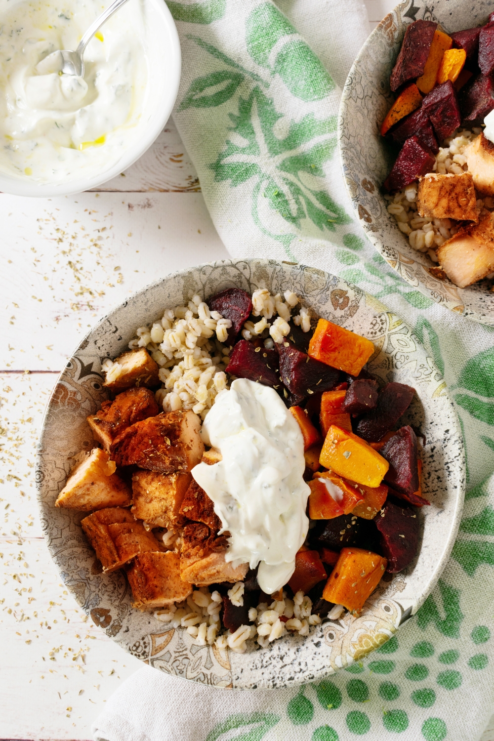 Blackened Salmon Bowl